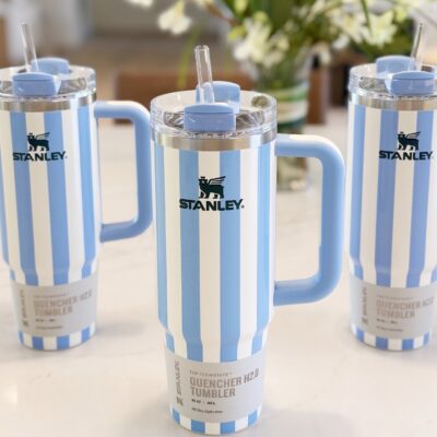 The Quencher H2.0 Oasis Cabana Stripe Tumbler