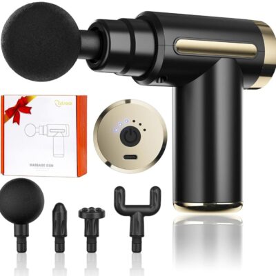 Mini Massage Gun, Cordless Handheld Deep Tissue Muscle Massager