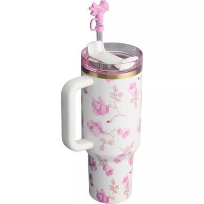 The Quencher H2.0 Tumbler 40 OZ Rosa Beaux Pink Limited Edition
