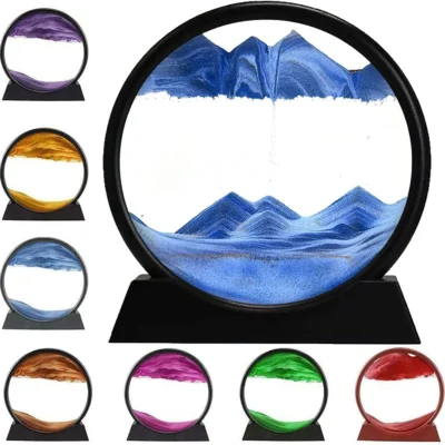 Moving Sand Art