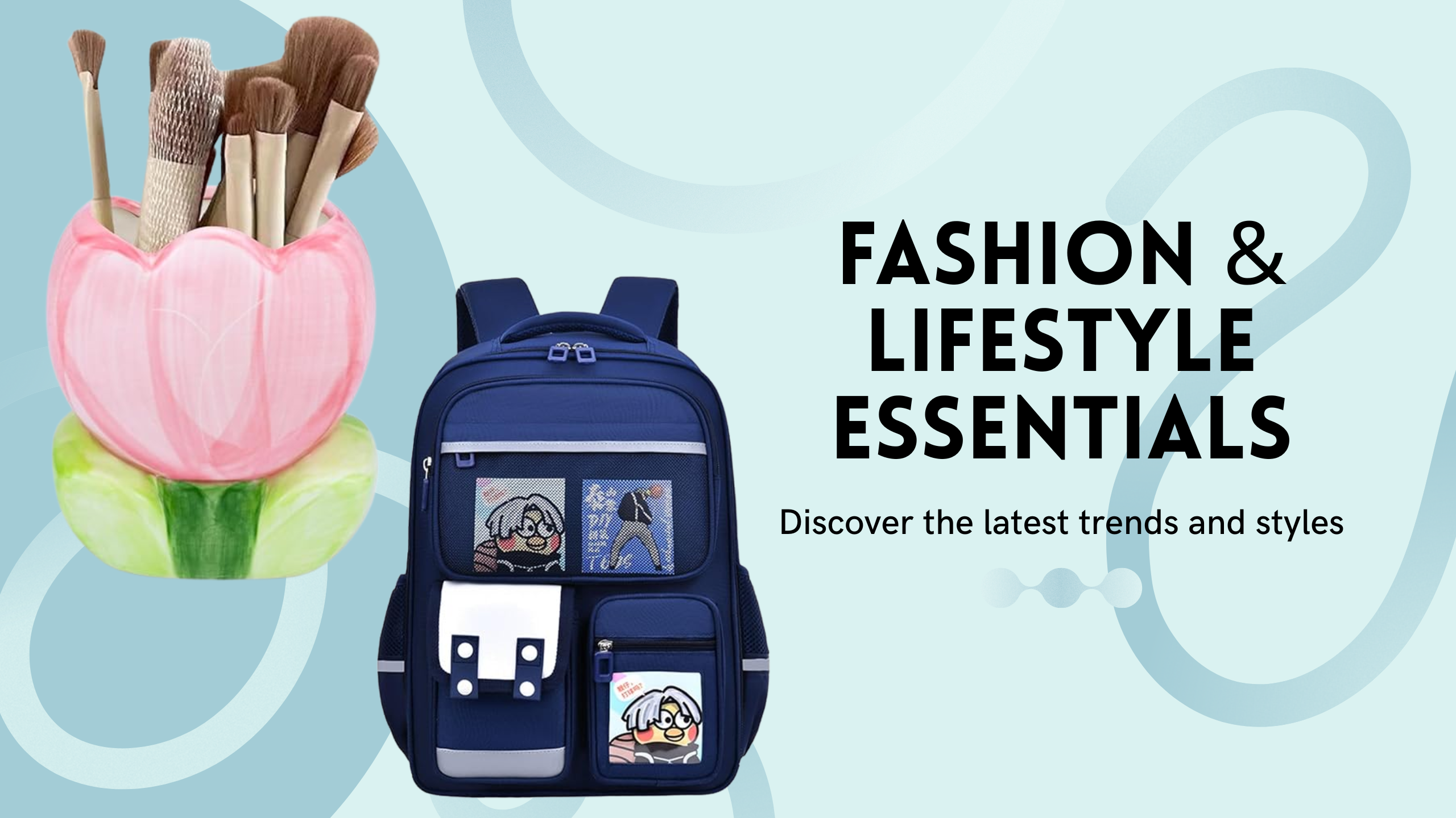 YouTube Banner - Fashion & Lifestyle Essentials