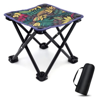 Folding Chair Stool for Camping Travelling with Portable Bag